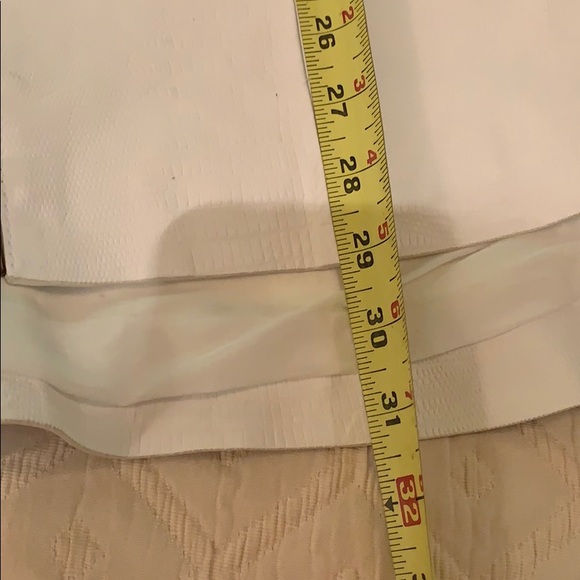 Lafayette 148 white leather tunic size S - Picture 6 of 7